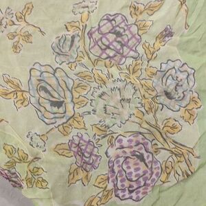 Hand Rolled Silk Baar & Beards Inc. A Top Hit Fashion Square Scarf vtg Fairy